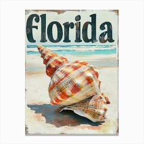 Florida Shell 2 Canvas Print