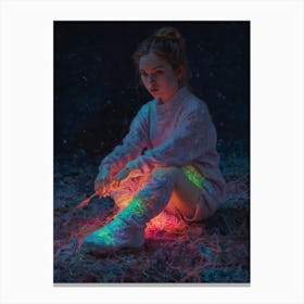 Glow - In - The Dark Canvas Print