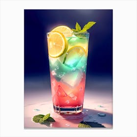 Iced Lemonade 5 Canvas Print