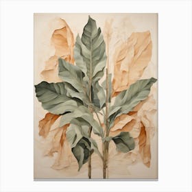 'Banana Leaves' Canvas Print