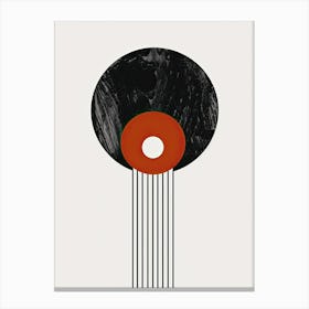 Beirut Harmony Minimalist Bauhaus Canvas Print