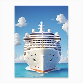 Cruise Ship 2 Canvas Print