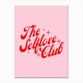 The Selflove Club Canvas Print
