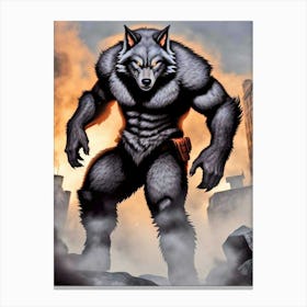 Werewolf 24 Canvas Print
