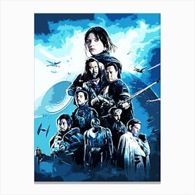 Star Wars The Rise Of Skywalker Canvas Print