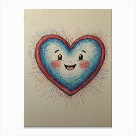 Happy Heart 1 Canvas Print