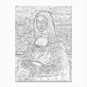 Mona Lisa 2 Canvas Print