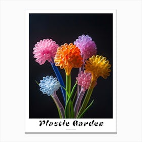 Bright Inflatable Flowers Poster Prairie Clover 2 Canvas Print
