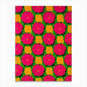 Statice Andy Warhol Flower Canvas Print