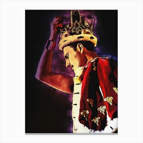 Spirit Of Killer Queen Freddie Mercury Canvas Print