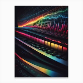 Music Background Canvas Print