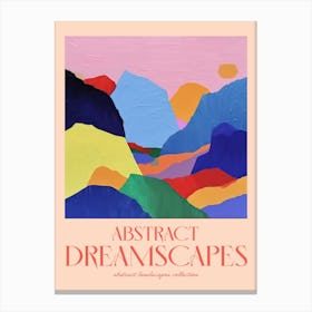 Abstract Dreamscapes Landscape Collection 01 Canvas Print