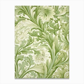 Floral Wallpaper 52 Canvas Print