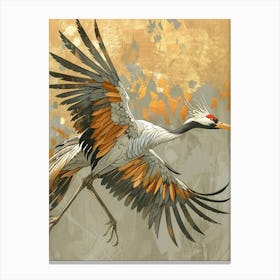 Crane Precisionist Illustration 3 Stampe su tela