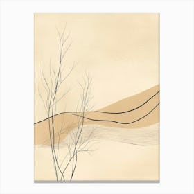 Abstract Tree 2 Canvas Print