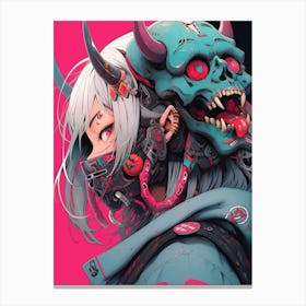 Demon Girl 1 Canvas Print