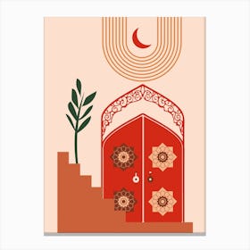 Islamic Door 4 Canvas Print