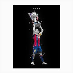 Xavi cup Canvas Print