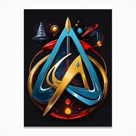 Star Trek Logo Canvas Print