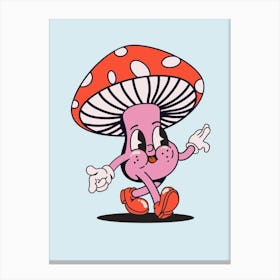 Mushroom Dance Canvas Print