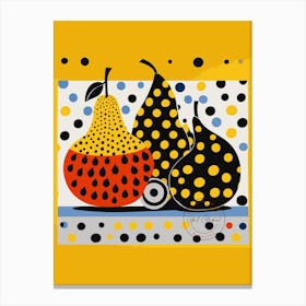 Pear Painting 45 Canvas Print