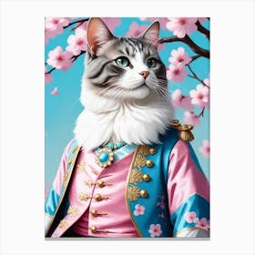 Chinese Cat 4 Canvas Print