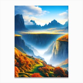 Landscape Painting 55 Canvas Print