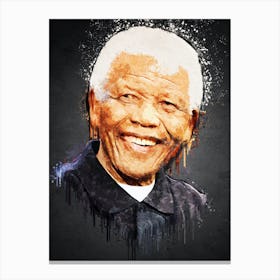 Nelson Mandela 1 Canvas Print
