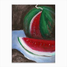 Watermelon Canvas Print