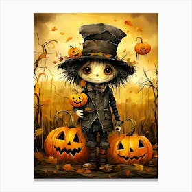 Jack O Lantern Canvas Print