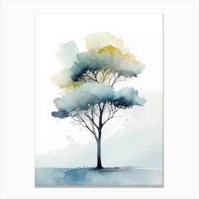 Watercolor Tree 3 Canvas Print