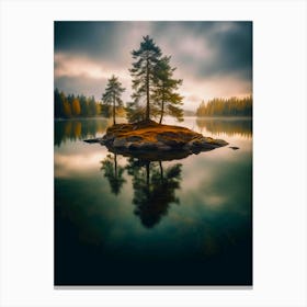 Swedish Landscape Canvas Print