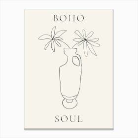 Boho Soul 61 Canvas Print