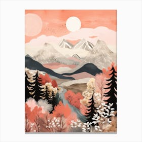 Mountain Landscape 8 Canvas Print