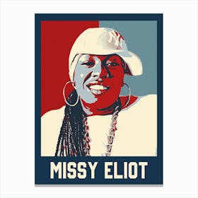 Missy Eliot Canvas Print