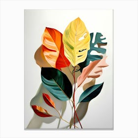 Tropical Leaves 23 Canvas Print