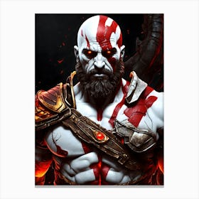 God Of War 3 Canvas Print