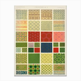 Vintage Pattern, Owen Jones  Canvas Print