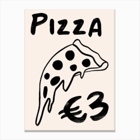 Pizza Canvas Print