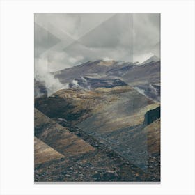 Landscapes Scattered 4 Nevado del Ruiz Canvas Print
