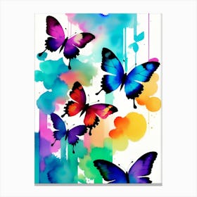 Colorful Butterflies 178 Canvas Print