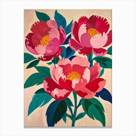 Peonies Canvas Print