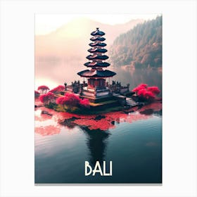 Bali Temple Canvas Print