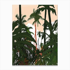 Tropical Jungle 15 Canvas Print