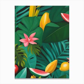 Tropical Fruit 1 Canvas Print