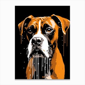 Boxer Dog Canvas Print