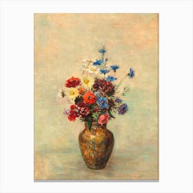 Vase Of Flowers 7 Canvas Print