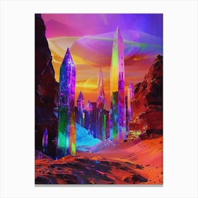 Crystal City Canvas Print