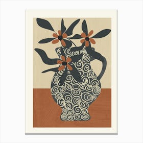 Modern Bloom 1 Canvas Print