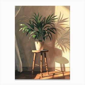 Plant In A Pot 22 Canvas Print